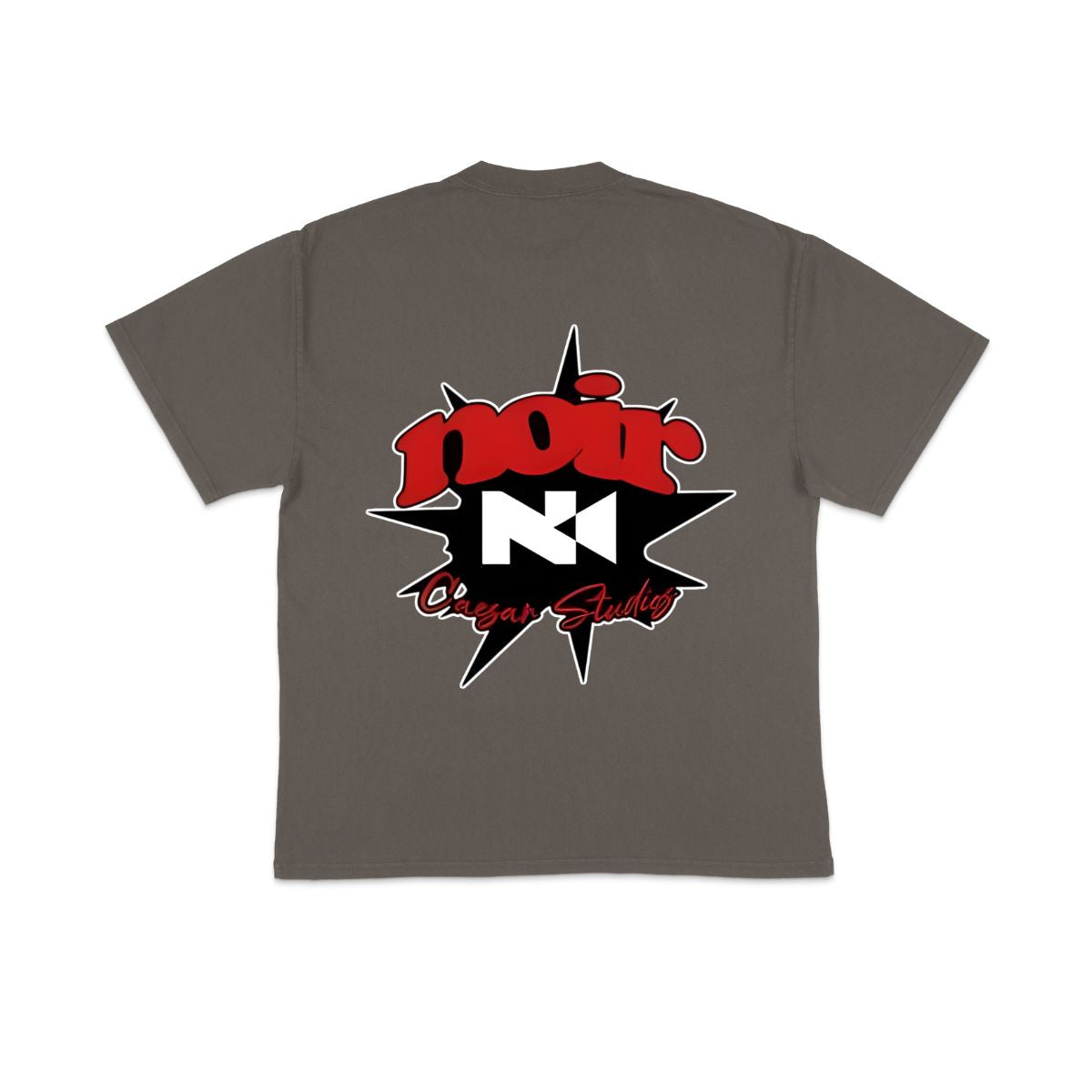 Noir Caesar Studios Grey Tee