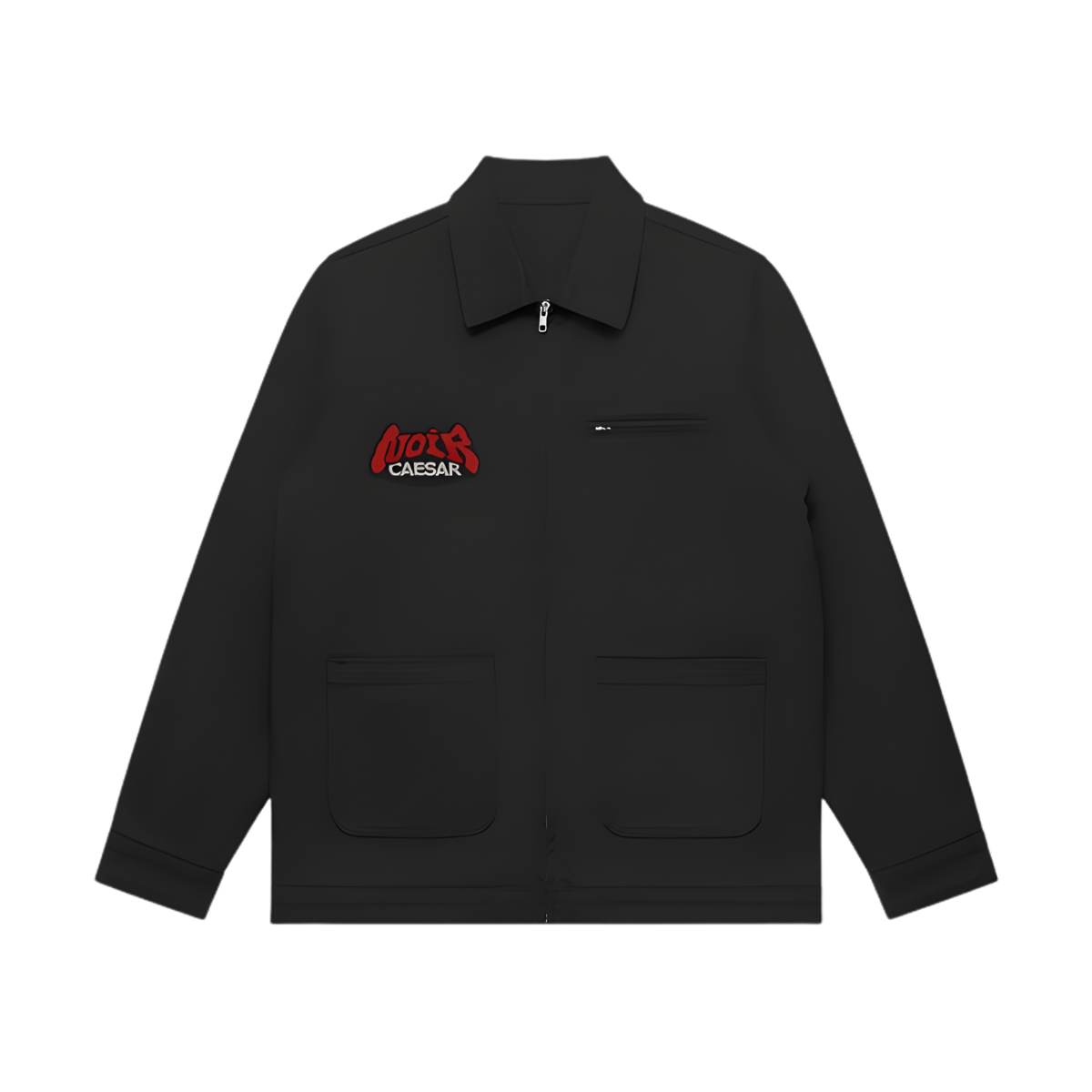Noir Caesar Canvas Work Jacket